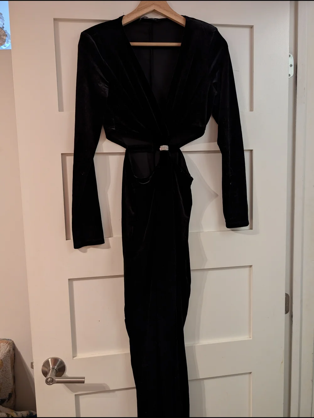 Zara Black Ribbed Top - Picture 3 of 5